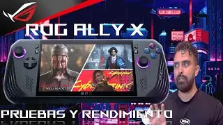 ASUS ROG ALLY X. La mejor consola de 2024? Review y rendimiento en juegos.