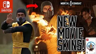 Scorpion Is NOT LOW Tier + NEW SCORPION MOVIE SKIN In MK1? | Switch Online Matches
