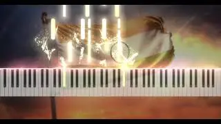 Indian national anthem piano notes