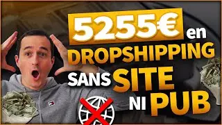 GAGNER 5255€ en Revenus Passifs avec du DROPSHIPPING sur Ebay !