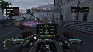 average monaco online race: f1 2020