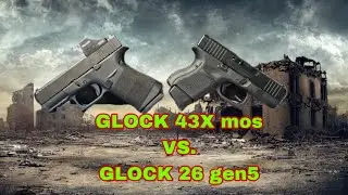 Glock 43X mos vs. Glock 26 gen5 who will be your CCW?