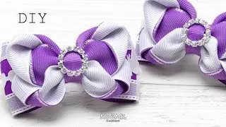 БАНТИКИ ИЗ РЕПСОВЫХ ЛЕНТ 🎀