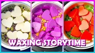 🌈✨ Satisfying Waxing Storytime ✨😲 