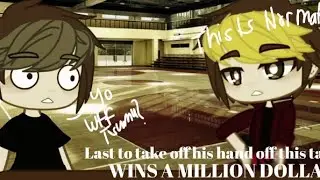 Last person to take their right hand off the table wins a million dollars || hq