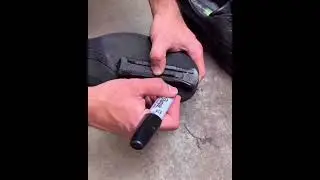 DIY Automatic SHOE KNIFE! - Hidden Spy OTF Knife (Joker Boot Knife / Kingsman IRL)