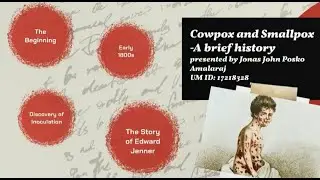 Cowpox and Smallpox - a brief History of Edward Jenner's Legacy