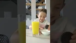 😀 Popcorn and Ketchup? Orange Juice and Oreos? #shorts