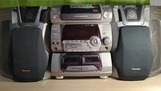 Музыкальный центр из 90-х - Panasonic SA-AK50. Обзор.