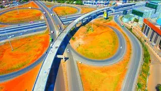 THE NAIROBI EXPRESSWAY'S BEHIND THE SCENES Along Mombasa Road !!!