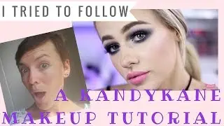 I Tried Following a KandyKane Makeup Tutorial