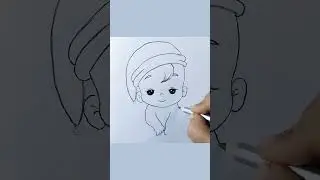 Cute Baby Drawing #shorts