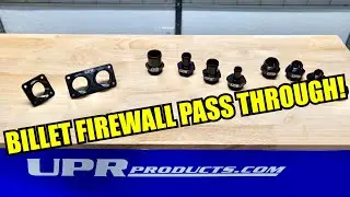 New UPR Billet Pass Throughs for fuel, water, breathers, etc!