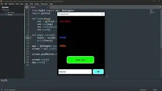Criando Assistente virtual #1 - PyQt5