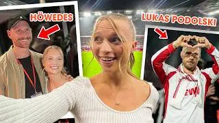Ich habe meinen Lieblingsspieler getroffen (wirklich) 😍 - Lukas Podolski Abschiedsspiel ⚽️