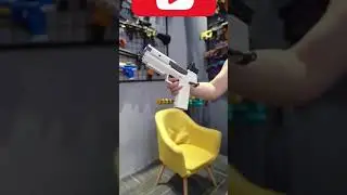 Powerful Soft bullet Gunshot toy LIZZY Cyberpunk gun
