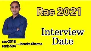 Ras 2021 Interview Date