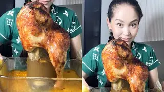 Үйде тауықпен гриль.Пеште тауықты осылай пісіріңіз🤤😍