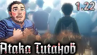 ПОБЕЖДЕННЫЕ / Атака Титанов 1 сезон 22 серия / РЕАКЦИЯ и ОБЗОР