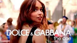 Emilia Clarke and Dolce & Gabbana The One Commercial 2017