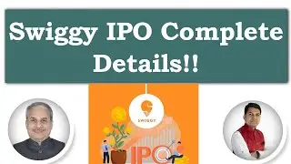 Swiggy IPO Complete Details!! | Dr. Bharath Chandra & Rohan Chandra