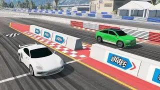 Тестируем Mercedes Benz GlC63amg в BeamNG Drive из игры Automation: The Car Company Tycoon Game
