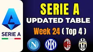 SERIE A STANDINGS TODAY 🔥 2025/26 | LATEST TABLE RANKINGS & UPDATES