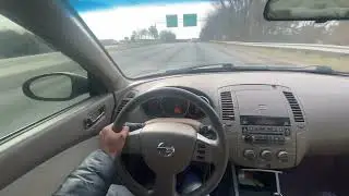 HIGHWAY POV DRIVE IN THE SRT ALTIMA😳