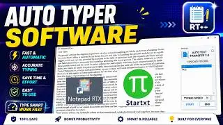 Auto typer Software for Notepad Data Entry Works | Auto Typer Software Download | Auto Typer For Pc