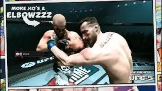 EPIC ELBOW KNOCKOUTS in UFC 5! PS5 Gameplay