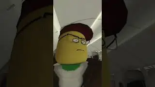 imagine this happen on your flight | Roblox animation  