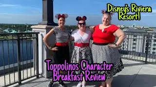 Toppolino's Terrace Character Breakfast Review | Disney's Riviera Resort