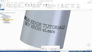 #52 solid edge text on surface tutorials | create text on surface in solidedge st10