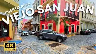 Old San Juan, Puerto Rico 🇵🇷 // Full Walking Tour (4K, No Commentary)