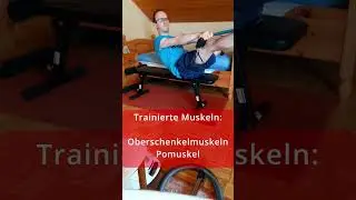 Zwei Kraftübungen für Oberschenkel- und Po-Muskulatur
