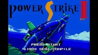 POWER STRIKE 2 (Sega Master System, Compile 1988)