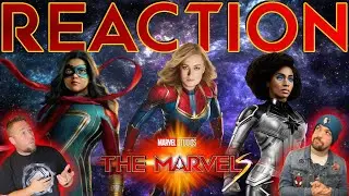 THE MARVELS | Official Teaser Trailer | REACTION | MCU