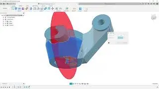 Fusion 360 команда Split Face, команда Split Body