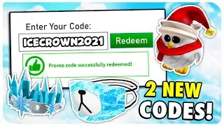 2021 *ALL 2 NEW* ROBLOX PROMO CODES! DECEMBER + ALL FREE ROBUX ITEMS (WORKING)