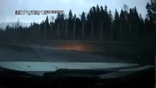 ДТП из за  ДТП  Двойная авария и пьяный разговор водителя