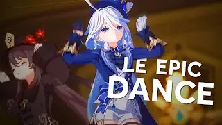 The most addictive dance in Teyvat... (Furina Animation) | Genshin Impact Meme