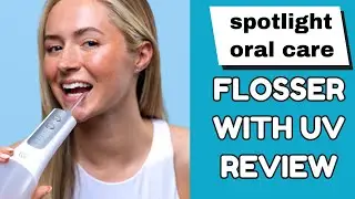 SPOTLIGHT ORAL CARE WATER FLOSSER UNBOXING & REVIEW 