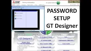 PASSWORD SETUP  GT DESIGNER