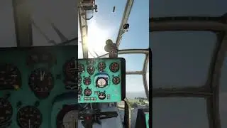 How to stop quickly in the DCS Mi-8
