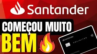 ♨️SANTANDER/ CLIENTE NOVO NO SANTANDER (FOI SORTE ?)♨️