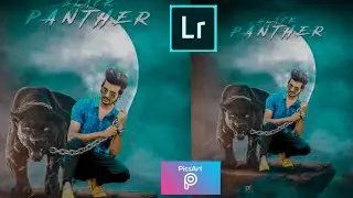 PicsArt Photo Editing Black Panther PhotoEditing Tutorial StepByStep viral in Instagram irfanEditing