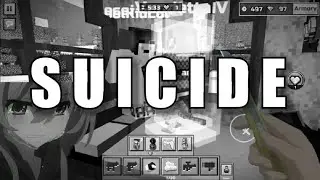 Pixel Gun 3D | S U I C I D E | (Trolling,rage quit,Kms,funny,daters)