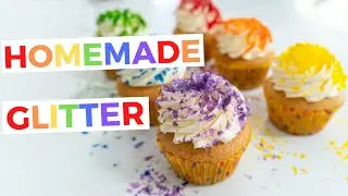 DIY Edible Glitter with Just 3 Ingredients