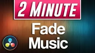 How to Fade Music In and Out in Davinci Resolve