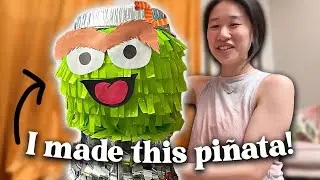 Let's make a piñata together! My first time!!!